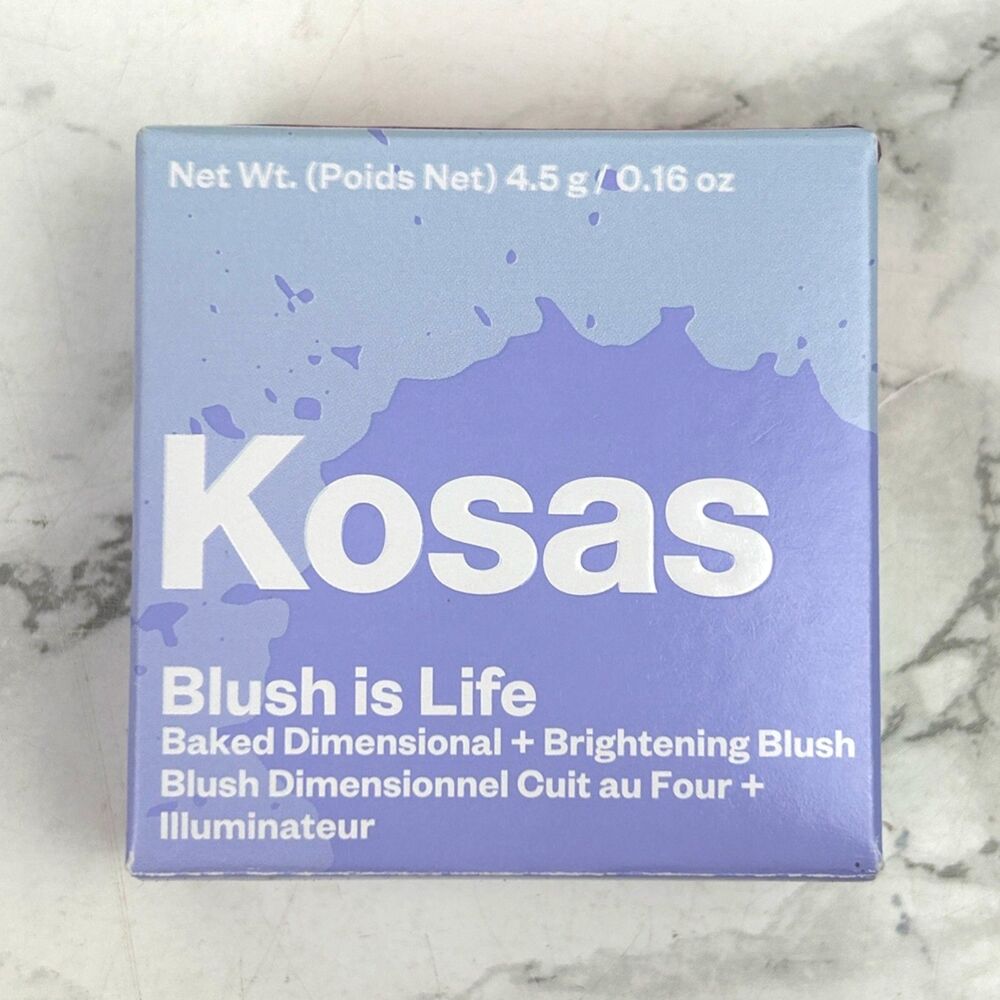 NIB KOSAS Blush Is Life Baked Blush Illuminator in Hype - Picture 4 of 10
